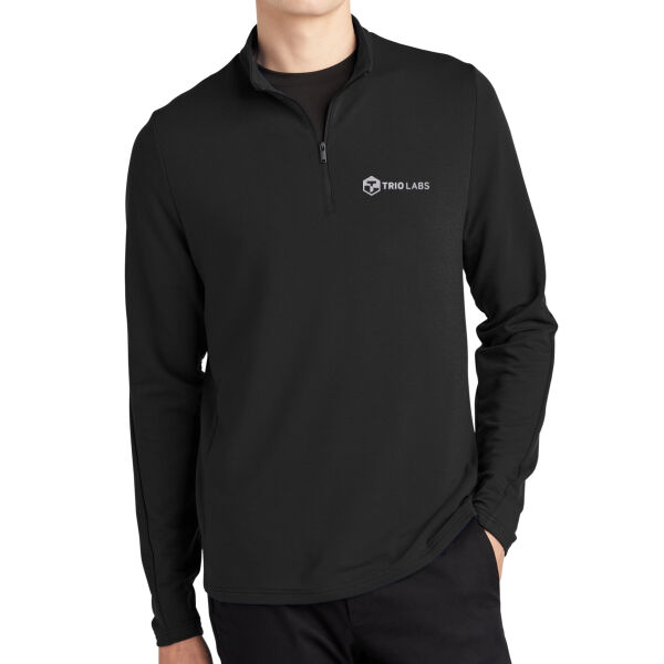 Trio Labs Embroidered - Stretch 1/4 Zip Pullover Thumbnail
